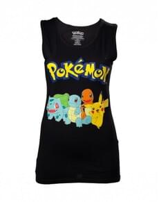 T-shirt de Pokemon para mulher