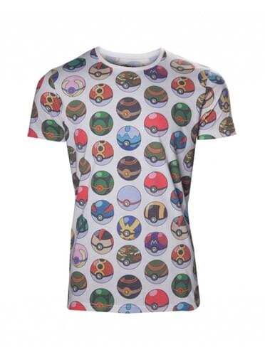 T-shirt de Pokeballs