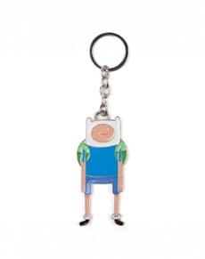 Porte-clés Finn Adventure Time métallique