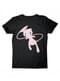 T-shirt de Mew Pokemon preta