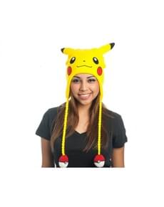 Bonnet Pikachu avec cache-oreilles