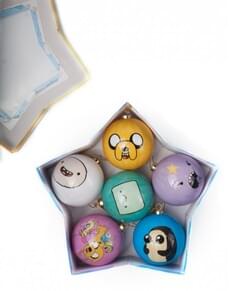 6 boules de Noël Adventure Time