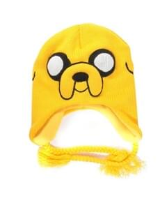 Jake from Adventure Time beanie with tassels for adults
