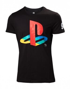 Siyah PlayStation tişört
