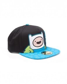 Black and Blue Finn from Adventure Time cap for adults