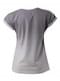 Camiseta de botones PlayStation gris para mujer