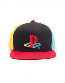 Kšiltovka pro dospělé s logem PlayStation v originálních barvách PS