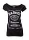 Το μαύρο Jack Jack Daniel's 7 t-shirt για τις γυναίκες