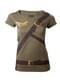 T-shirt de Link verde para mulher