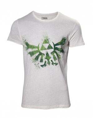 女性用ホワイトZelda Tシャツ