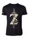 T-shirt The Legend of Zelda preta