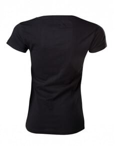 T-shirt Zelda Breath of the Wild noir pour femme