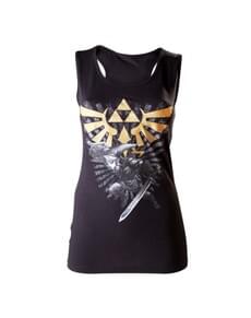T-shirt Link noir pour femme
