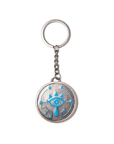 Silver colour metal Sheikah Eye Zelda keychain
