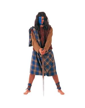 Scottish Warrior Costume plus size for men