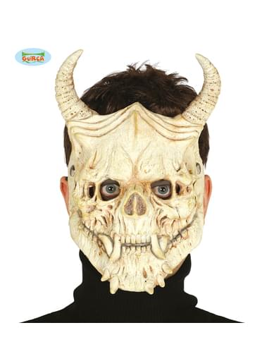 Masque squelette démon en foam adulte