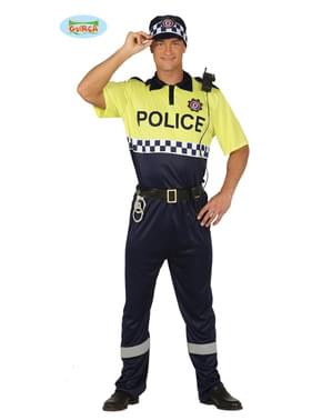 वयस्कों के लिए यातायात पुलिस पोशाक