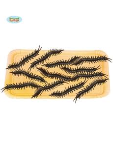 Saco de 12 centopeias decorativos