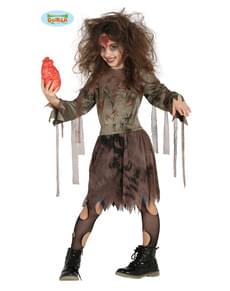 Déguisement zombie mangeur d'estomac fille