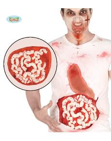 Vísceras ensanguentadas