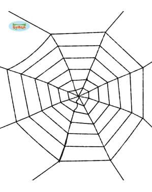 Siyah 100 cm örümcek ağı