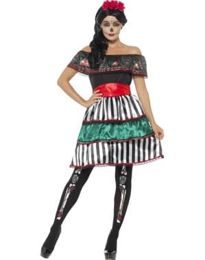 Catrina Tag der Toten Kostüm für Damen