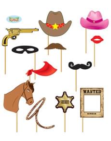 Set med 12 delar till Photocall Western