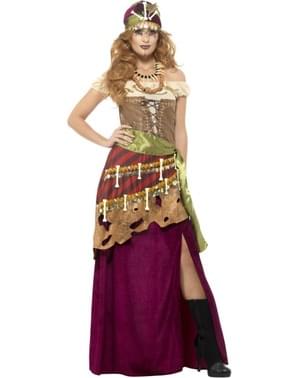 Costum de vrăjitoare voodoo pentru femeie