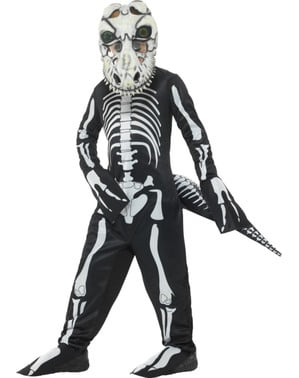 Children's tyrannosaurus rex skeleton costume