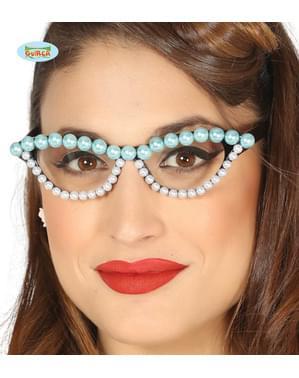 Perlenbrille für Frauen