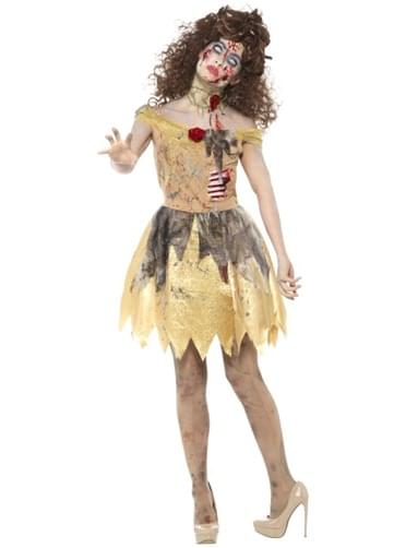 Costume da Belle zombie per donna