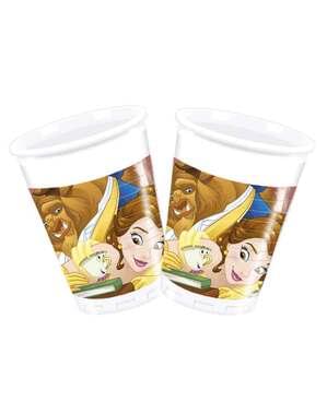 Set de 8 pahare Frumoasa și Bestia