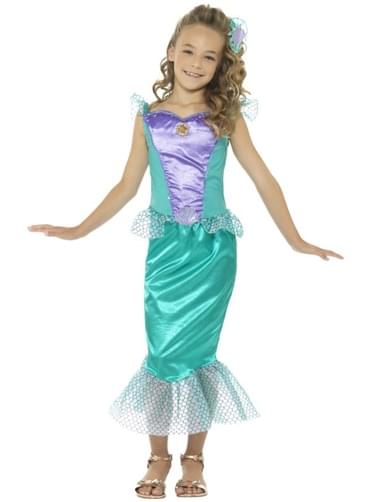 Costume da sirena dei mari per bambina