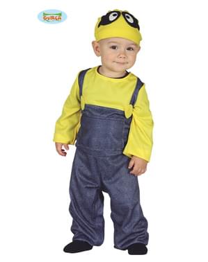 Mischievous minion costume for babies