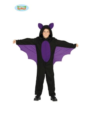 Fato de morcego das cavernas infantil