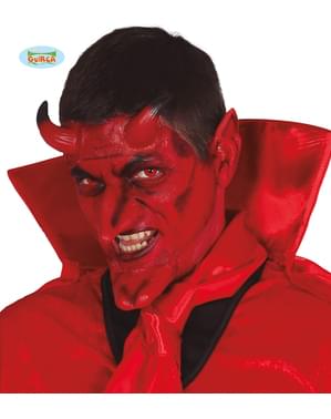 Set de prótesis de demonio de látex