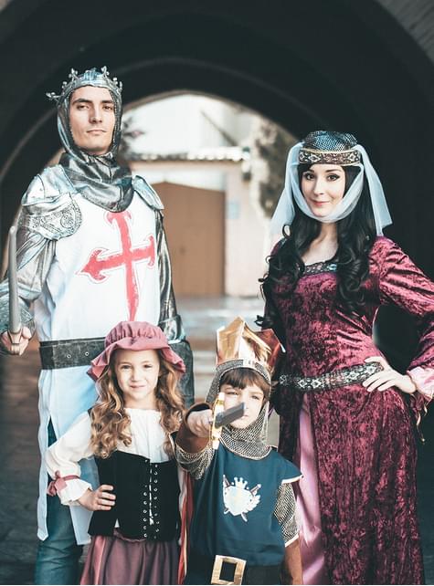 Costum Lady Marion culoarea burgundiu