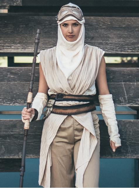 Maak avondeten Uil koper Rey Star Wars Episode 7 Kostuum voor Dames. De coolste | Funidelia