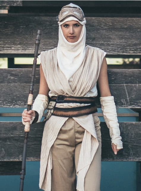 kathedraal Ecologie Onbevreesd Womens Rey Star Wars The Force Awakens Costume. The coolest | Funidelia