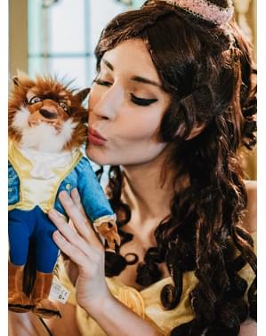 Pruik Belle uit Belle en het Beest voor vrouwen