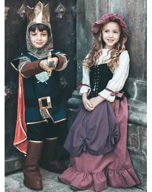 Boys Medieval King Costume
