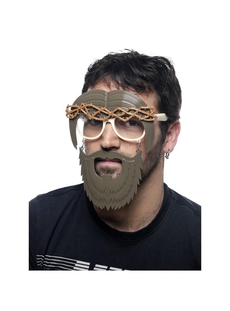 Ježiš Kristus s fúzy okuliare pre dospelých