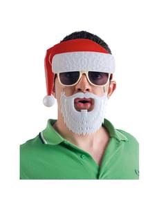 Gafas de Papá Noel con barba para adulto