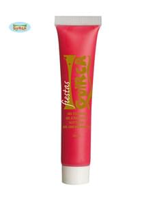 Neon pink cream makeup tube 20 ml