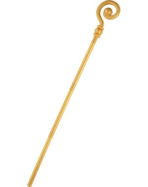 Gold-plated Spiral cane
