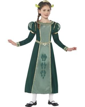 Fiona Kostüm für Mädchen aus Shrek