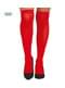 Red tights for women
