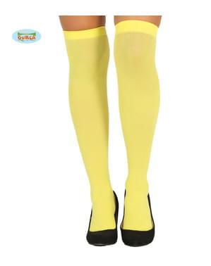 Yellow tights for women