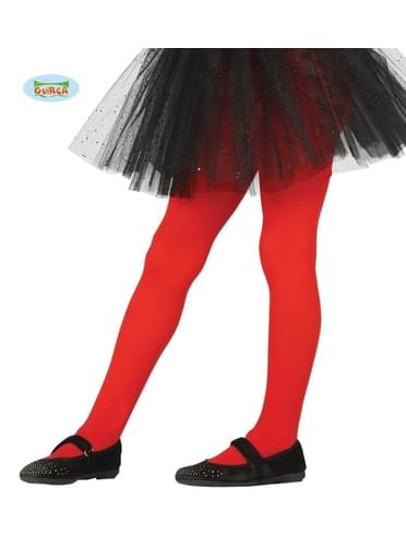 Collants vermelhos infantis