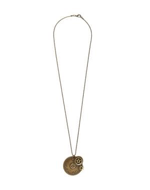 Collar de reloj steampunk
